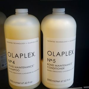 - Brand New Olaplex  Shampoo No 4 and No 5 Conditioner (Jumbo Size)